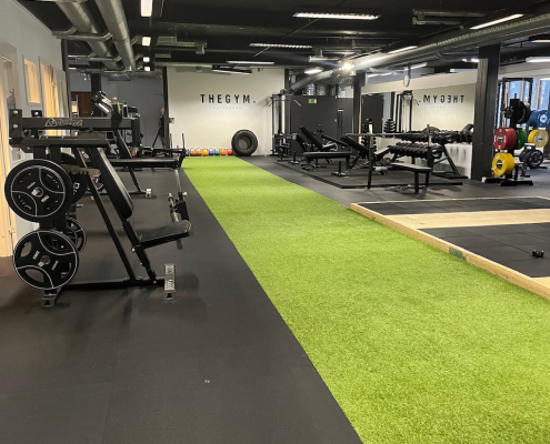 Tilava sali ruohomatto